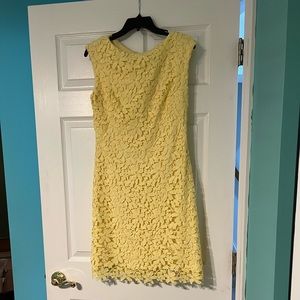 Size 8, Ralph Lauren yellow dress